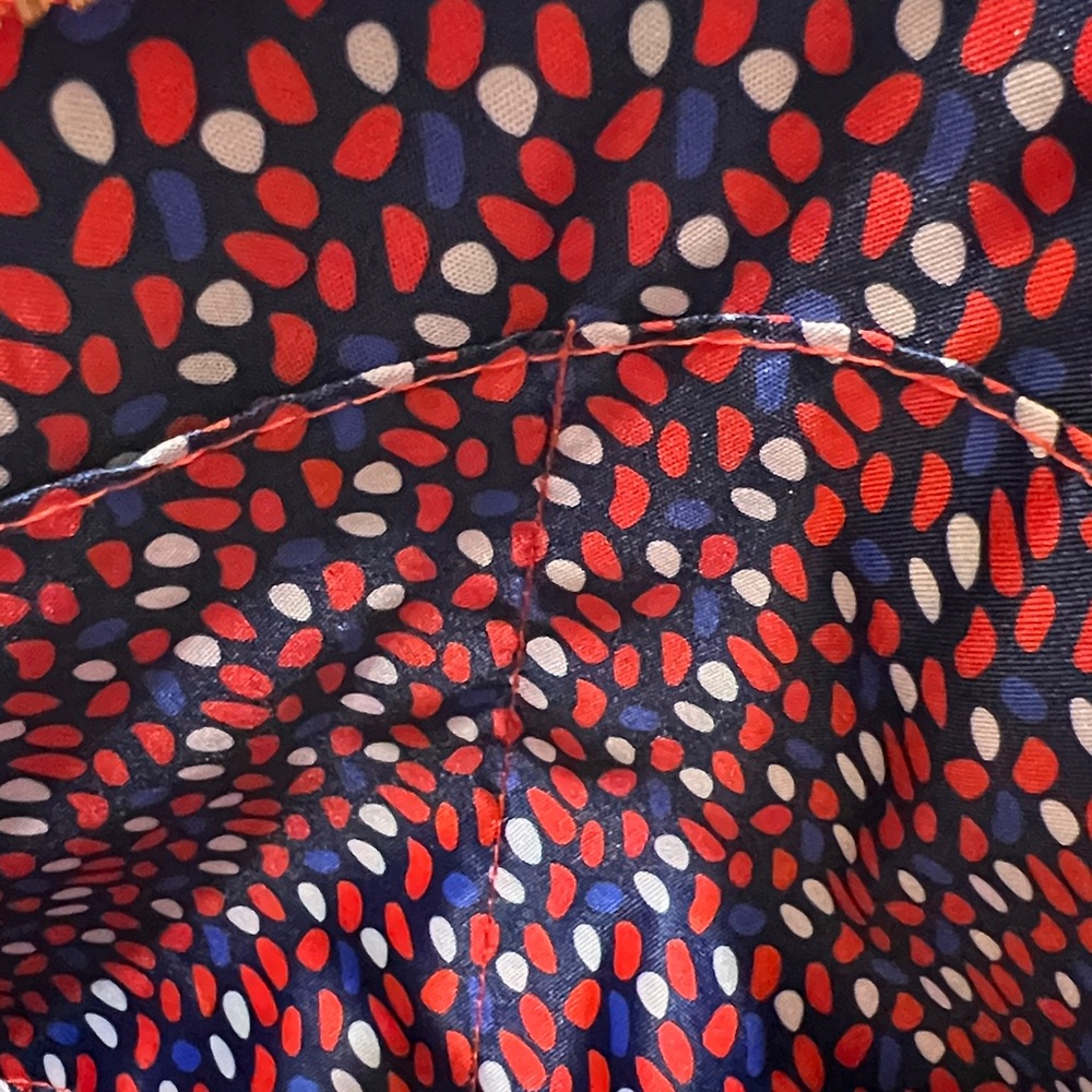 Vera Bradley Preppy Poly Bright Orange Crossbody Bag NWOT - Picture 7 of 11